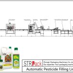 Linea di riempimento automatico di pesticidi