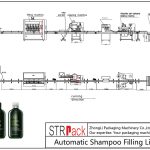 Linea di riempimento automatico per shampoo
