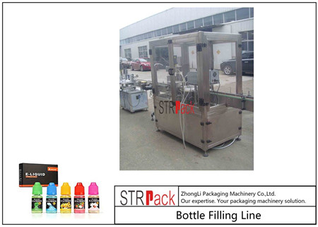 Riempitrice pneumatica verticale semi automatica per disinfettante per le mani in stock